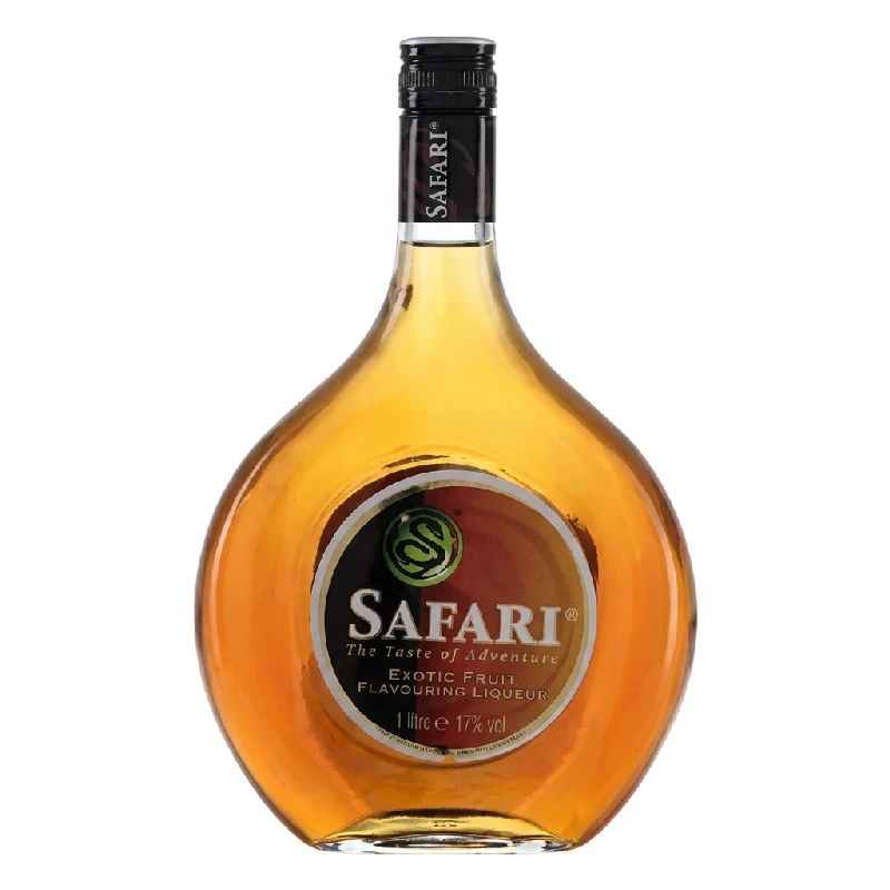 Safari Exotischer Likör* FL 100 63110 by SAFARI color Svart