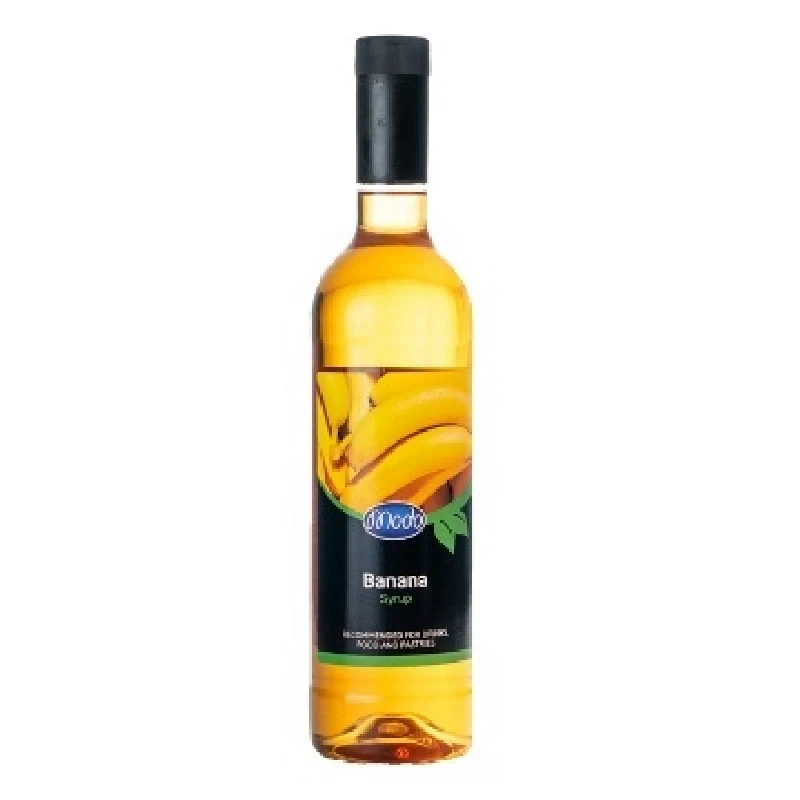 Modo Banan Sirup, PET FL 75 M01 by MODO color Svart
