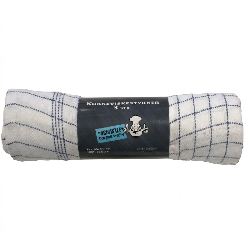 Kochgeschirrtücher 3er-Pack 50 x 100 cm 4020372  color Svart