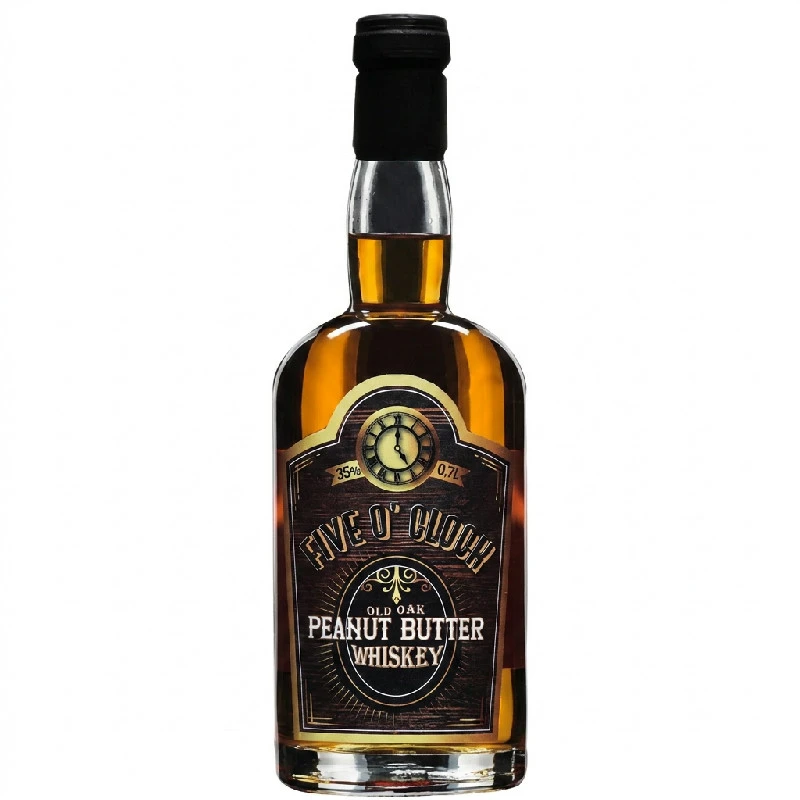 Five O' Clock Peanut Butter Whiskey FL 70 58131 by Five O' Cl color Svart