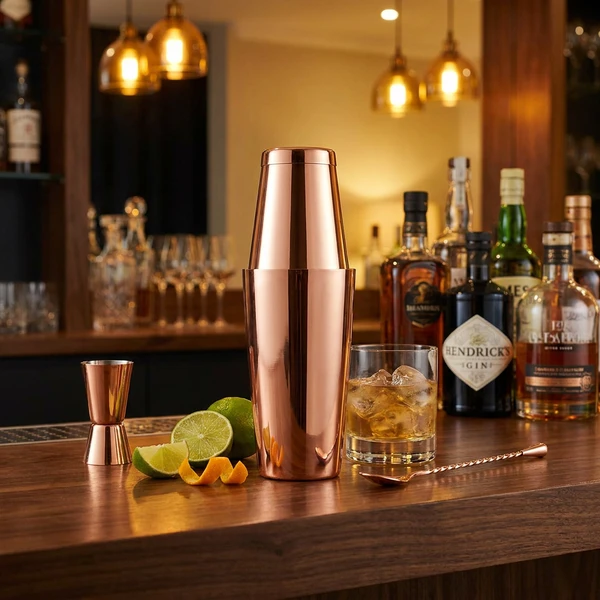 Kupfer-Shaker 80 cl - Mezclar BTBL3346 by Beaumont color Koppar