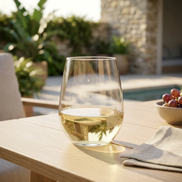 Stemless 40 cl Polycarbonat-Glas 200701 by GLASS4EVER color Helder
