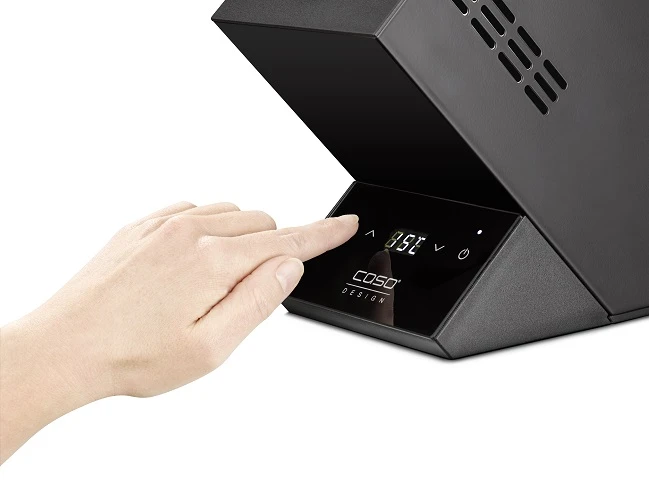 Caso WineCase One Schwarz Elektrischer Weinkühler 1 Fl. Ø9cm CS614 by CASO color Svart