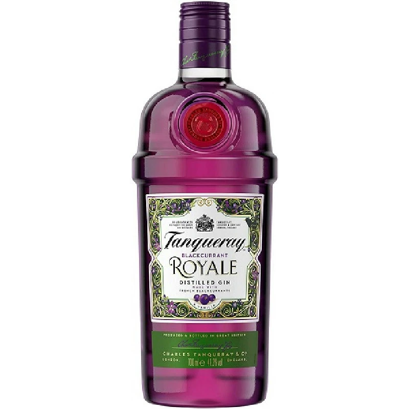 Tanqueray "Royale" Schwarze Johannisbeer-Gin 70 cl. 51566 by MIDLETON color Svart