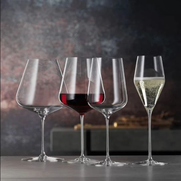 Spiegelau Definition Champagnergläser 250 ml – 6er-Set 8498G by SPIEGELAU color Svart