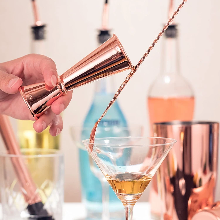 11-teiliges Cocktail-Shaker-Set – Kupfer CG-TJ16 by Barlife color Koppar