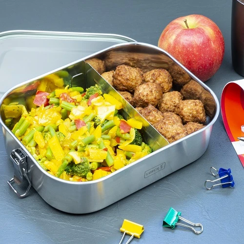 Lurch Lunchbox Snap Edelstahl 1200 ml LU240881 by LURch color Svart