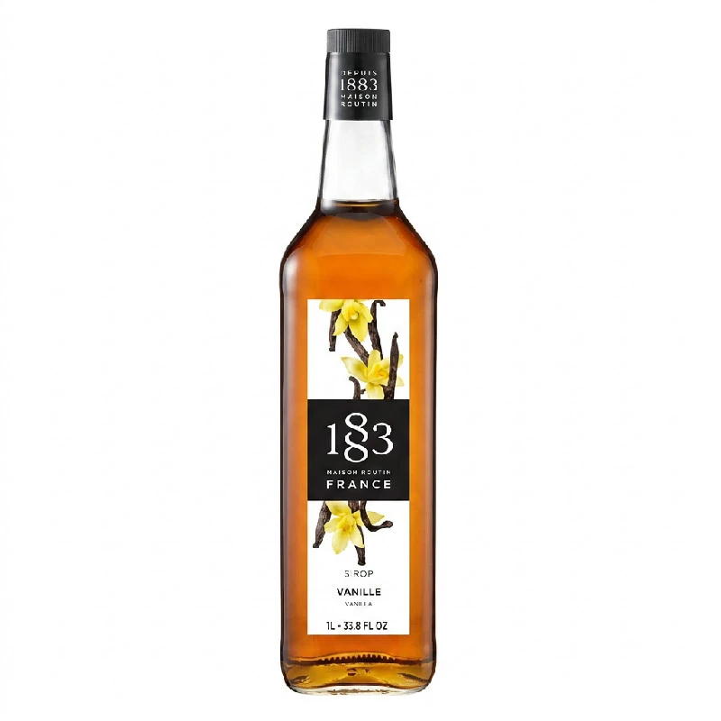 1883 Vanille Sirup PET 17-4298 by 1883 color Svart