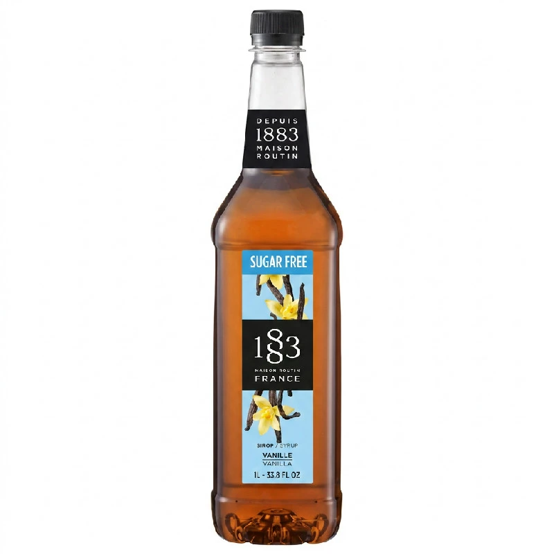 1883 Zuckerfreier Vanille Sirup PET 17-4305 by 1883 color Svart