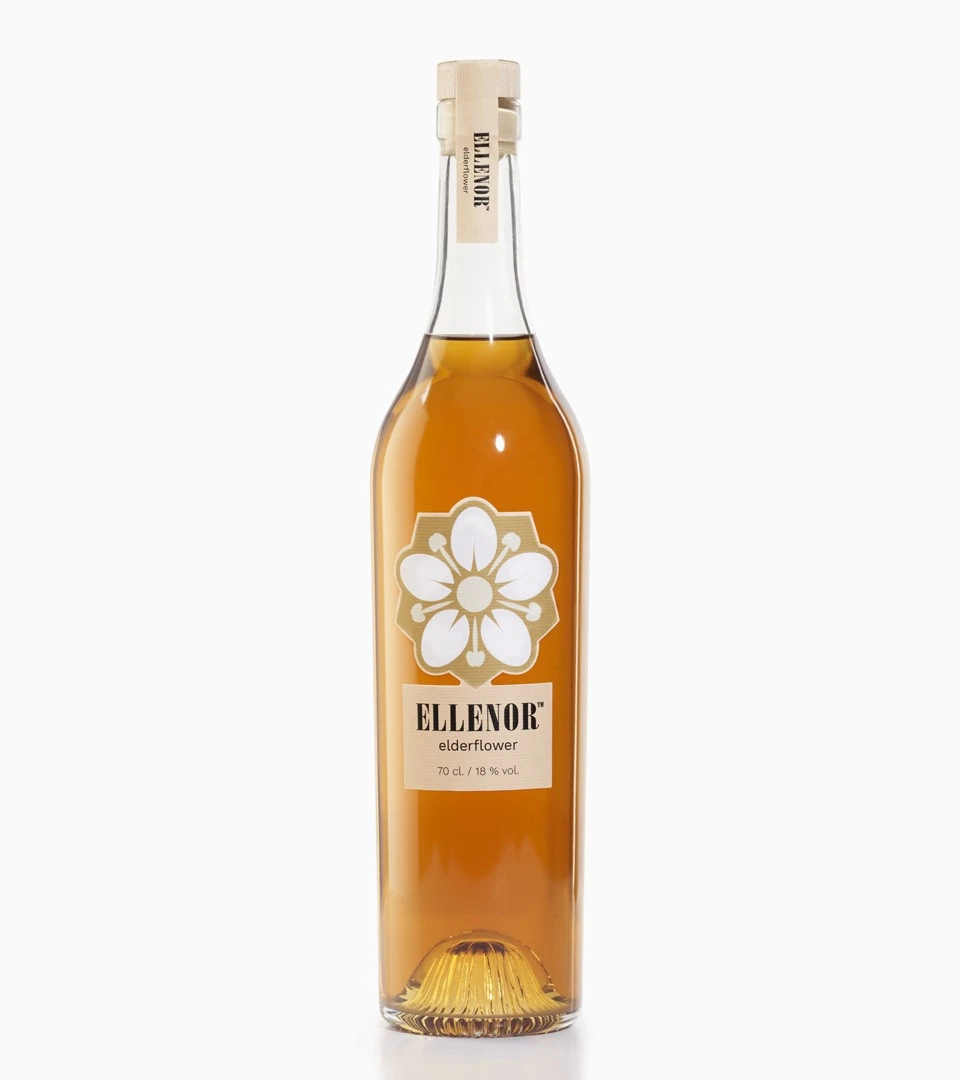 Ellenor Elderflower Liqueur FL 70 63476 by Ellenor color Svart