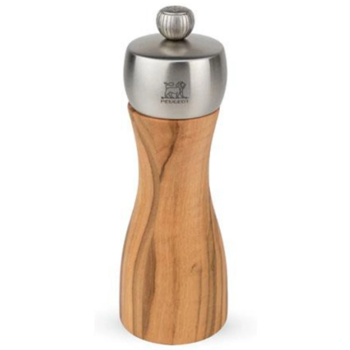 Peugeot Fidji Pfeffermühle 15 cm Olivenholz/Edelstahl 16061 by Peugeot color Braun/Stahl