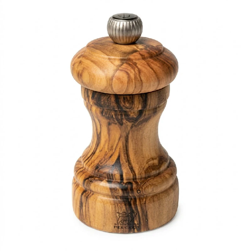 Peugeot Bistro Pfeffermühle 10 cm Olivenholz 16117 by Peugeot color Bruin