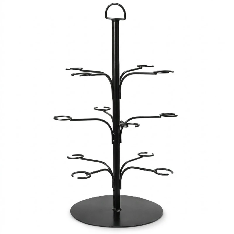Cocktailbaum für 12 Gläser – Schwarz 24654 by Drink color Svart