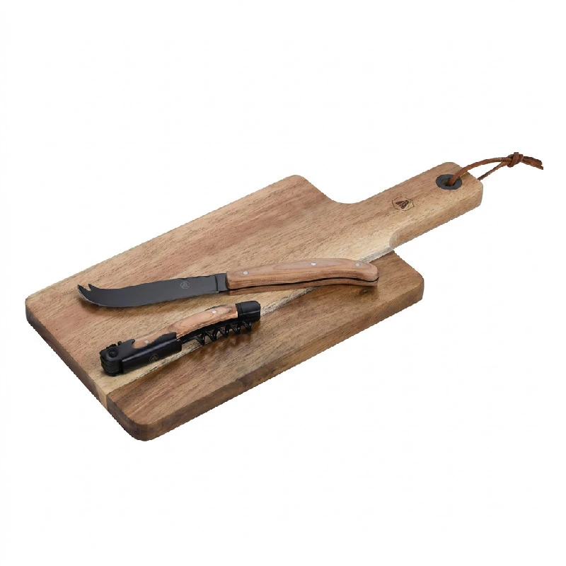 Laguiole Käse- und Wein-Set 40268156 by Laguiole color Svart
