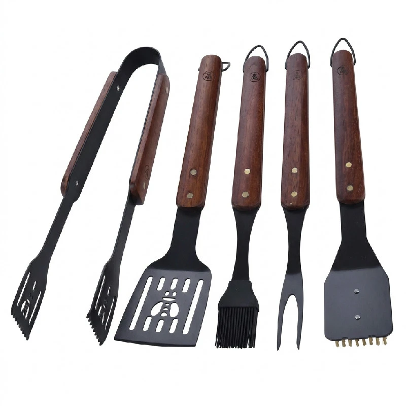 Laguiole Grillbesteck-Set 5-tlg. 40268154 by Laguiole color Svart