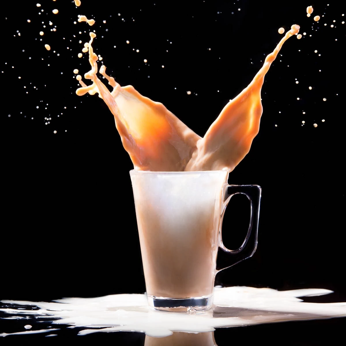 Kaffeebecher 25 cl Dunkelgrau - Polycarbonat 400100-DG by GLASS4EVER color Mörkgrå