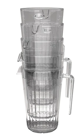 Krug 1,4 L 500106 by GLASS4EVER color Svart