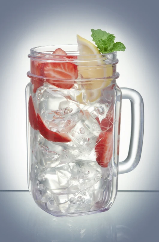 Drinking Jar Trinkglas 41 cl aus klarem Polycarbonat 200921-SAN by GLASS4EVER color Helder