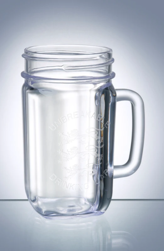 Drinking Jar Trinkglas 41 cl aus klarem Polycarbonat 200921-SAN by GLASS4EVER color Helder