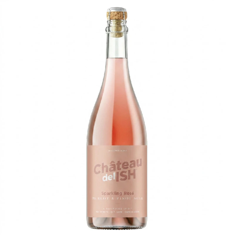 Chateau del ISH Sparkling Rosé, Alkoholfrei 75 cl 30411 by Chateau color Svart