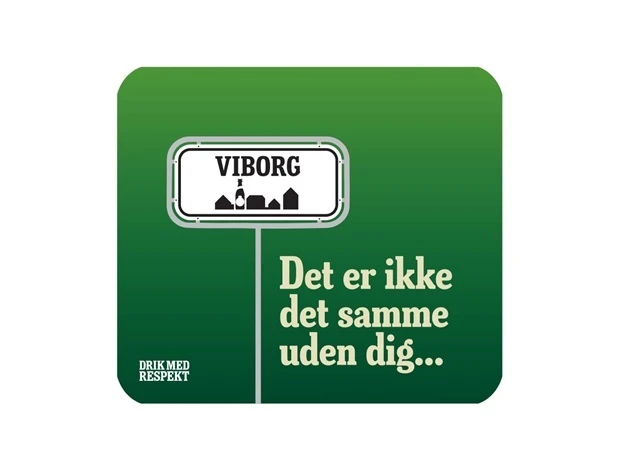 Tuborg Würfelmatte – Grüne Würfelunterlage 801910 by TUBORG color Svart