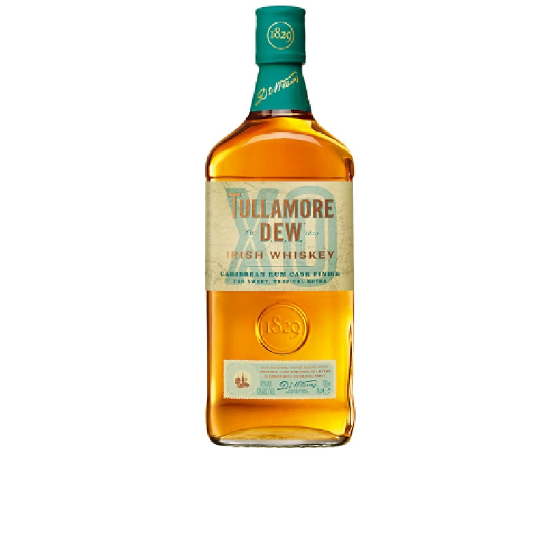 Tullamore DEW "Rum Cask Finish" Irischer Whiskey 57118 by TULLAMORE color Svart