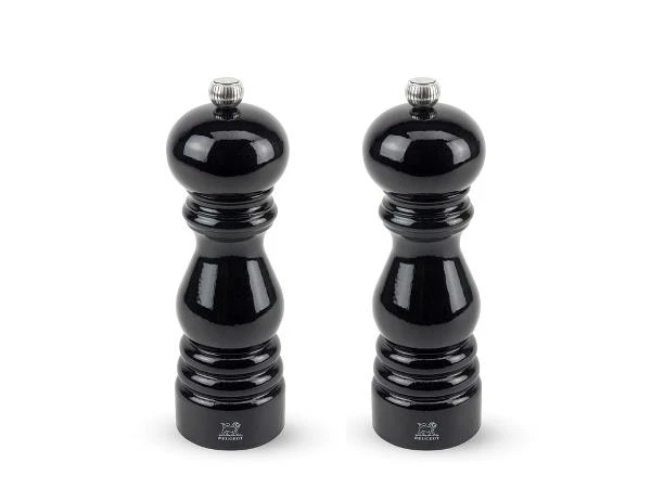 Peugeot Paris Salz- und Pfeffermühlenset 18 cm Schwarz lackiert Buche 15924-sæt by Peugeot color Svart
