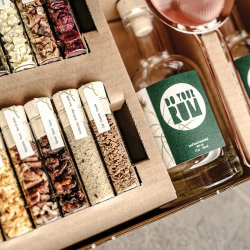 Machen Sie Ihre eigene Rum-Geschenkbox - Machen Sie Ihren eigenen Rum Doyourown1 by Rbdrinks color Svart