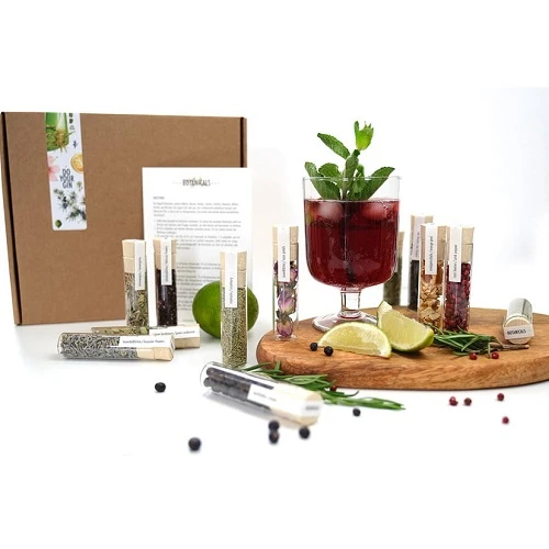 Mach deine eigene Gin-Geschenkbox – Stelle deinen eigenen Gin her Doyourown2 by Rbdrinks color Svart