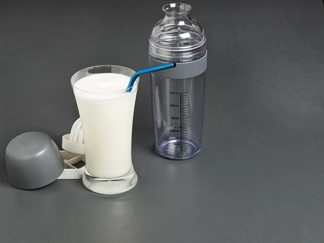 Lurch Dressing-Shaker Grau/Transparent LU10023 by LURch color Silver
