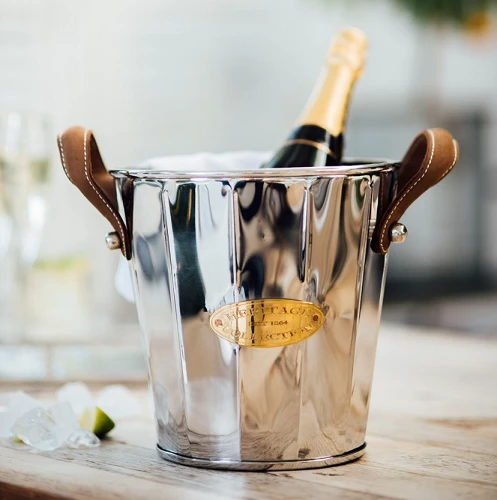 Heritage Weinkühler mit Ledergriff 7306WNE-LH by Culinary Concepts color Svart
