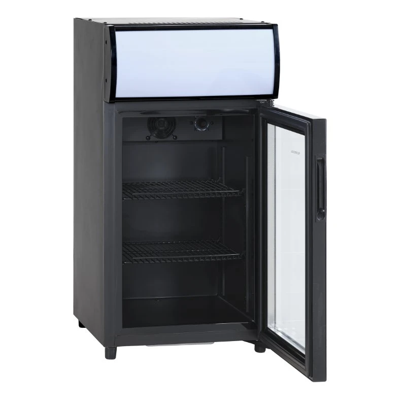 Display-Kühlschrank - SC 51 BE - Scandomestic 26310051BE10000 by Scandomestic color Svart