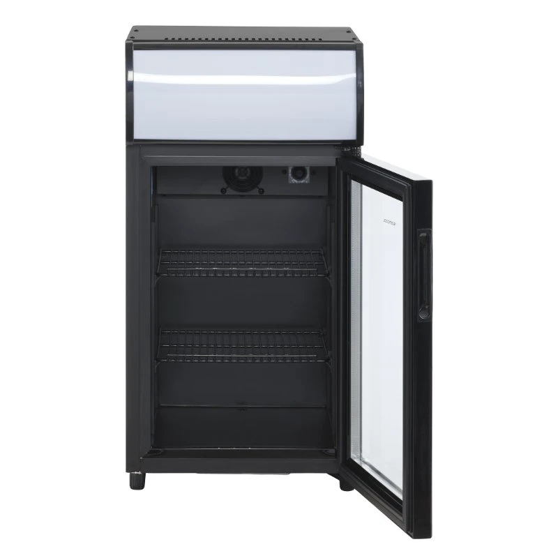 Display-Kühlschrank - SC 51 BE - Scandomestic 26310051BE10000 by Scandomestic color Svart