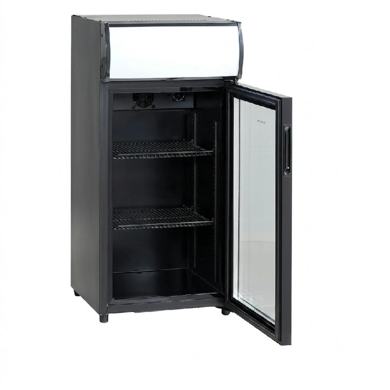Display-Kühlschrank – SC 81 BE – Scandomestic 26310081BE10000 by Scandomestic color Svart