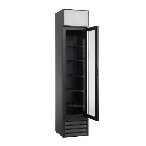 Scandomestic SD 217 BE Display-Kühlschrank mit Glastür 26310217310000 by Scandomestic color Svart