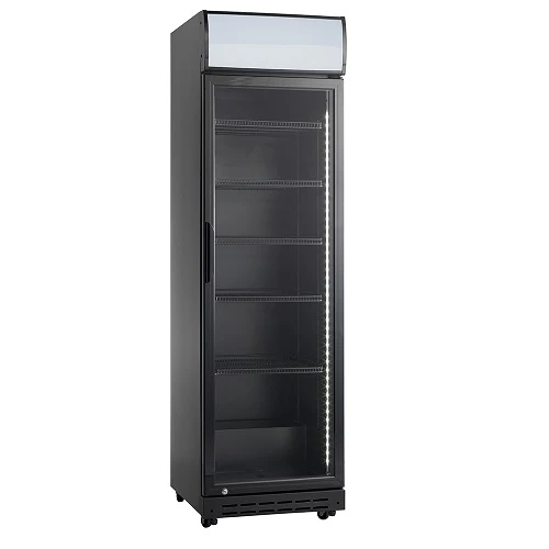 Displaykühlschrank - SD 420 BE - Scandomestic 26310420BE10000 by Scandomestic color Svart