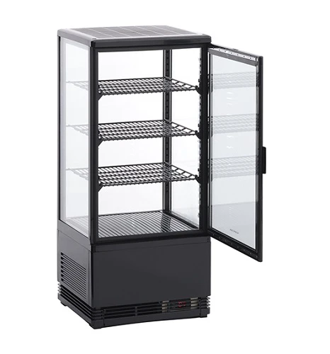 Display-Kühlschrank - RT 82 BE - Scandomestic 19310082BE10000 by Scandomestic color Svart