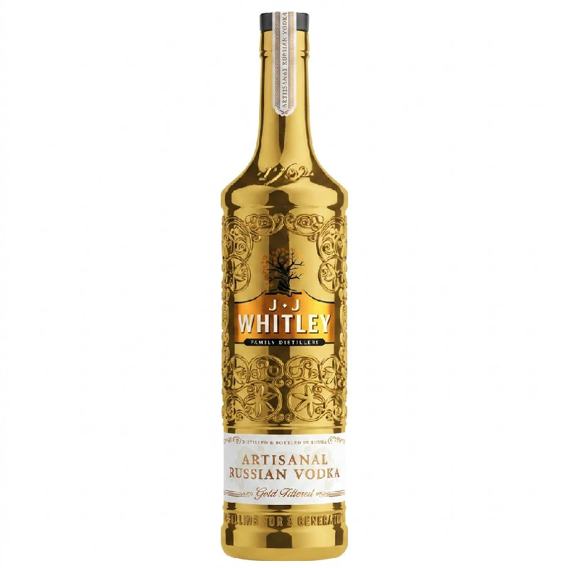 JJ Whitley Gold Vodka 70 cl 38% 52292 by WHITLEYNEI color Svart