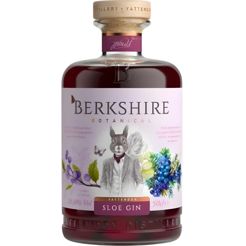 Berkshire Sloe Gin FL 50 51603 by Berkshire color Svart