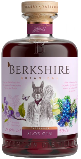 Berkshire Sloe Gin FL 50 51603 by Berkshire color Svart