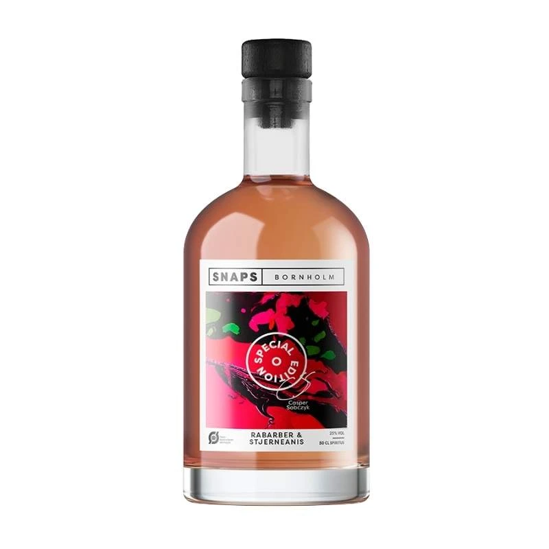 Special Edition - Rhabarber & Sternanis 25% - 50 cl 588001 by SNAPSBORNH color Svart