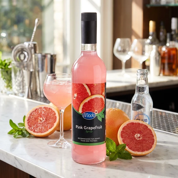 Modo Pink Grapefruit, PET FL 75 M52 by MODO color Svart