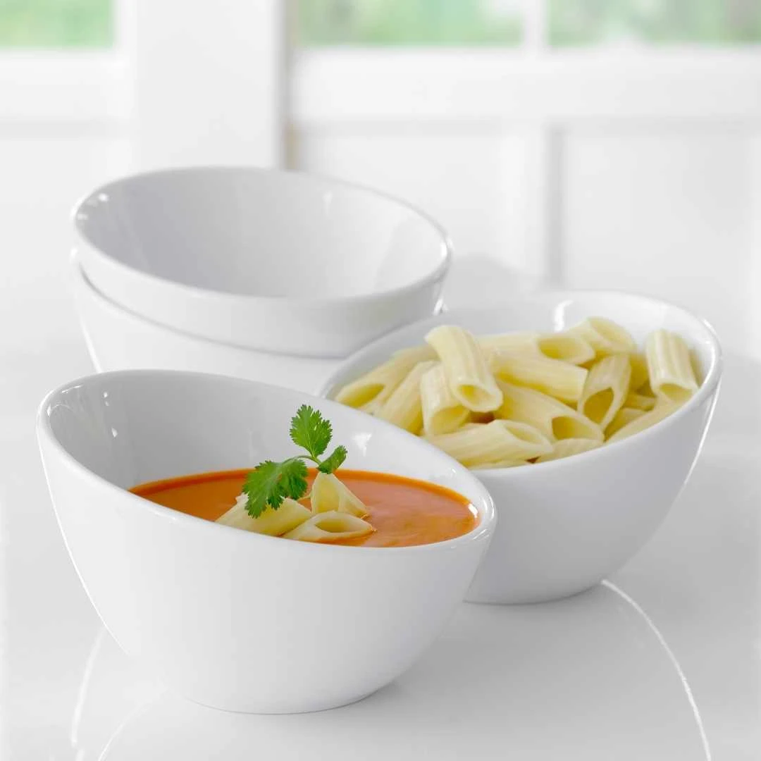 Steel-Function Schalenset aus Porzellan 4-tlg. ST65112 by Steel-Function color Svart
