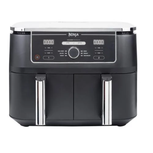 Ninja Heißluftfritteuse Dual Zone, 9,5 Liter 100-AF400EU by Ninja color Svart
