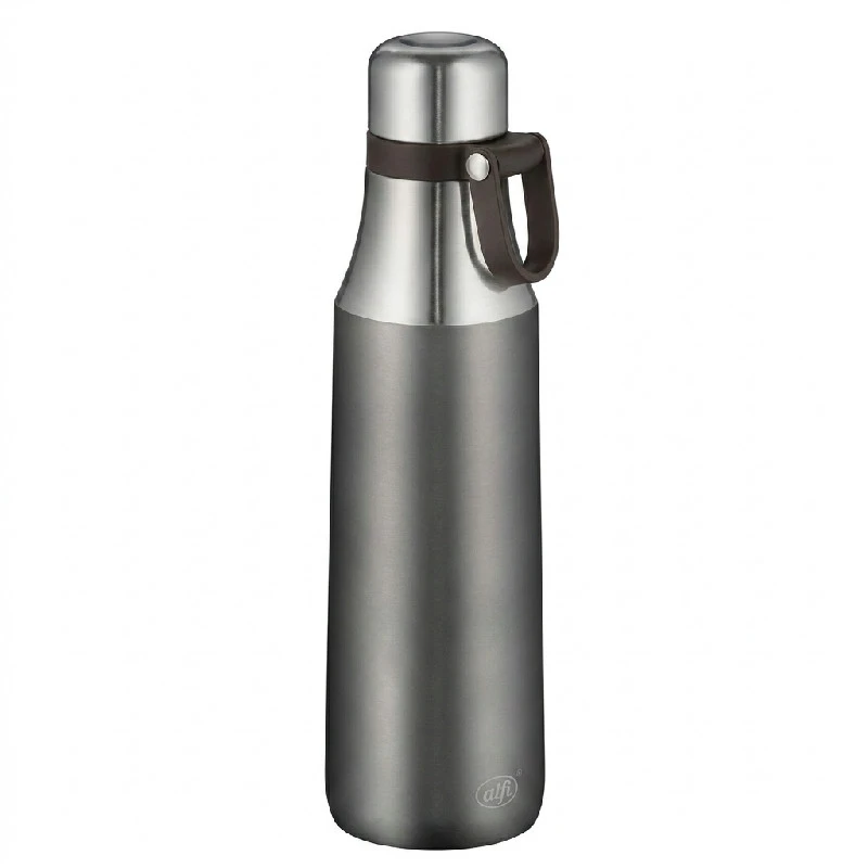 Alfi City Trinkflasche doppelwandig 0,5 Liter Grau satiniert 19735 by BF10 color Grijs