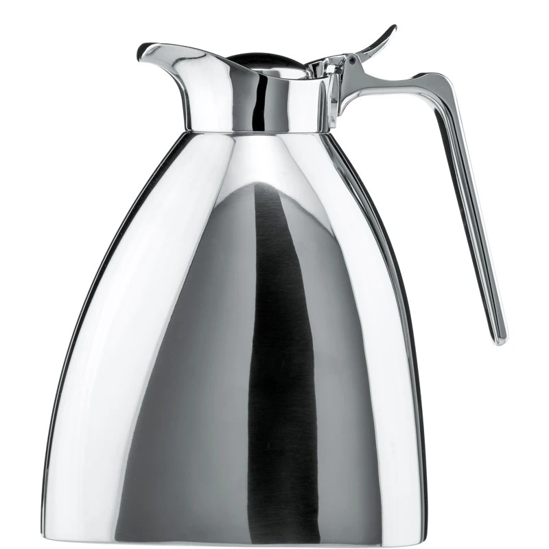 Destino Thermo-/Servierkanne, dreieckig, Edelstahl, 1 l 45120340 by DESTINO color Svart
