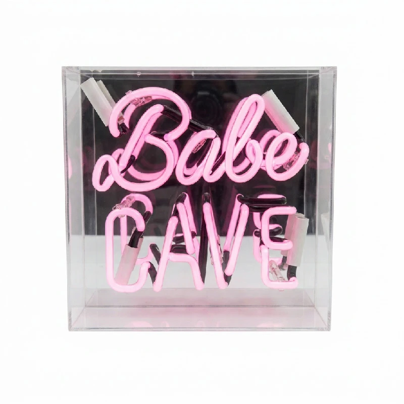 Neon Babe Cave LED-Schild 33639 by Drink color Svart