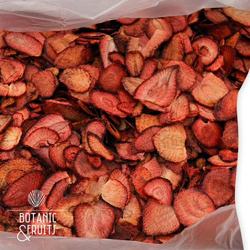 Getrocknete Rote Erdbeeren 500 g | 1250 Stück (ca) ATBULK6 by BOTANICALS color Svart