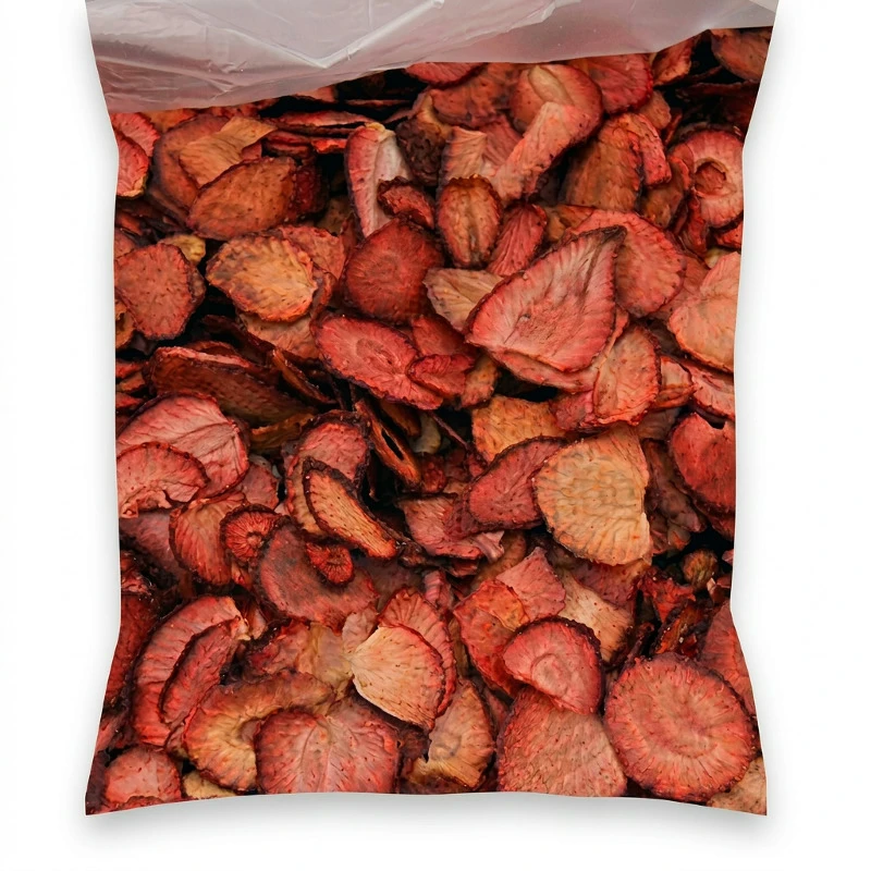 Getrocknete Rote Erdbeeren 500 g | 1250 Stück (ca) ATBULK6 by BOTANICALS color Svart