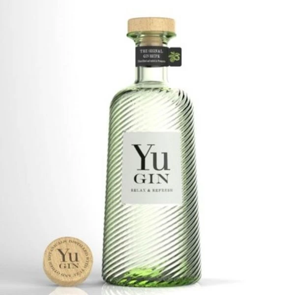 YU GIN 43% 0,7L 09-001  color Svart